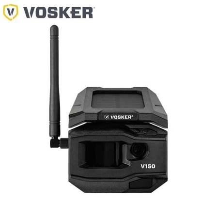 VOSKER Solar Powered LTE Mobile Security Camera (Nationwide) Color Black VOS-V150-US